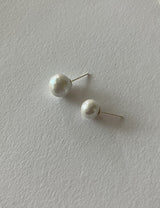 [92.5silver]コットンパールピアス
