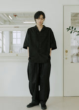 ユニセックスフォールディングシャツ / unisex folding shirts black