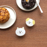 メレンゲ＆クッキーグリップ/Meringue&cookie grip tok (Cat, puppy)