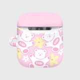 FLOWER BABA-PINK/YELLOW(AIR PODS-HARD) (6613163016310)