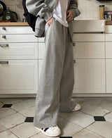 スーパーワイドロゴパンツ / [自主製作] Super wide logo pants (3 color)