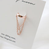 ベルチェーンイヤーカフ/3カラー