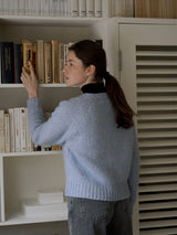 Raglan round cardigan (6635896799350)