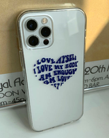 ナルシストネイビーハートケース / Narcissist Navy Heart Case