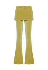 PIERCING SKIRT PANTS (GREEN)