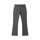 BOOTS-CUT SLACKS (GREY)