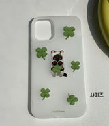 ラッキーサムシャミズキャットフォーンケース / Lucky some Shamizu cat phone case