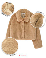 [MADE] Pudding Fur Jacket (Peach Beige)