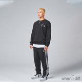 ベーシックロゴクルーネック / Basic Logo Crew Neck Black (4561790304374)