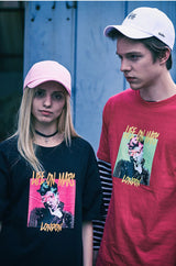 Basic logo ball cap - pink (4622102921334)