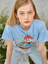 ローズガーデンTシャツ / Rose Garden T-Shirt (Light Blue)