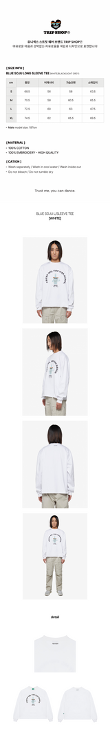 BLUE SOJU L/SLEEVE TEE