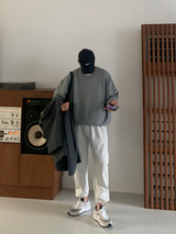 Nus. Black Mac Coat(봄 가을)