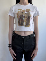 ブロークンピクチャーTシャツ / Broken Picture Tee WHITE
