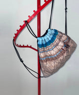 ピンクパッドストリングバッグ / Print padded string bag