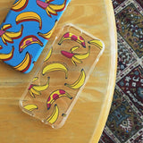 ピンクバナナiPhoneケース/Pink Banana (iPhone) Jelly Case