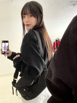 ジップポケットファニーバッグ