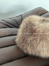 5 color fake fur bucket hat