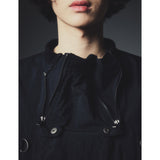 マルチファンショナルジッププルオーバージャケット / MULTI FUNTIONAL  ZIP PULLOVER JACKET_BK