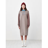 HOODIE LONG JERSEY DRESS_CHOCOLATE (6609953489014)