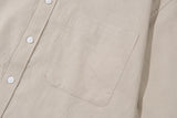 スタンダードステッチリネンシャツS74/Standard Stitch Linen Shirt S74 Beige