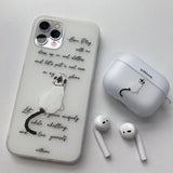 Cat drawing Soul Phone Case