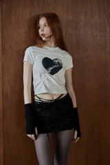 ハートクラウドTシャツ/HEART CLOUD T-SHIRT