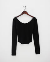 キャンディーネックスカーフTシャツ / Candy UN Neck Scarf T-Shirt (4color)