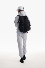 ポケットテクニカルストリングバックパック／POCKET TECHNICAL STRING BACKPACK [BLACK]