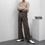 CHフロームツータックワイドスラックス/CH From TWOTUCK WIDE SLacks (3 colors)