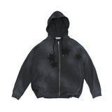 Bluesf Dusty Washing Star Heavy Hood zip-up