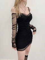 ミスティックシャーリングドレスセット/[Aespa Winter] 250. Mystic shirring dress set