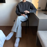 LMN ラインオーバーサイズスウェットシャツ / LMN line oversized fit sweatshirt (4 colors)