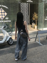 バロンワンタックナイロンパンツ
