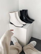 No.9220 tidy zipper boots (6643568083062)