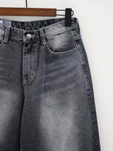 グランジワイドパンツ/no.1859 Grunge Black Blue Wide Pants