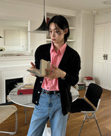 ルークケーブルカーディガン / Ruke cable cardigan (5 color)