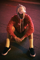 Punk leopard hoodie - Hotpink (4622102331510)