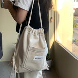ppocketto ivory string bag