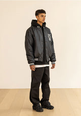 バーチャルワールド60Zバーシティージャケット/VIRTUAL WORLD 6OZ VARSITY JACKET