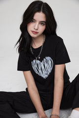 クロームハートクロップTシャツ
