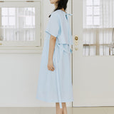 レイヤードリボンワンピース / layered ribbon onepiece sky blue