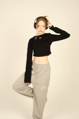フローラルスウェットパンツ/FLORAL SWEATPANTS