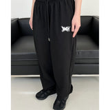 バックストリートロゴロングワイドパンツ / BACK STREET LOGO LONG WIDE PANTS 2COLOR
