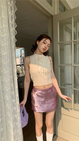 ストラップツイストノースリーブトップス / strap twist sleeveless top