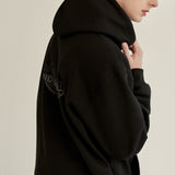 ユニバースワッペンバックプリンティングフーディー/Universe Wappen back printing Hoodie H5 Black (6604010193014)