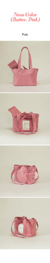 (スモール) ビンテージキャンバスバッグ / (Small) Vintage Canvas Bag - Pink