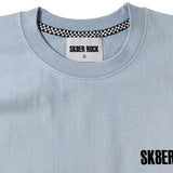 SK8ER ROCK LONG SLEEVE T-SHIRT LIGHT BLUE (6616266211446)