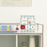 ディアマイデイズパーペチュアルカレンダー / DEAR MY DAYS Perpetual Calendar - Blue Tiled