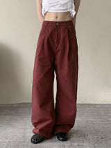 ディパサマーカラーピンタックコットンロングワイドパンツ / Dipa Summer Color Pintuck Cotton Long Wide Pants